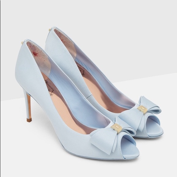 ted baker baby blue shoes